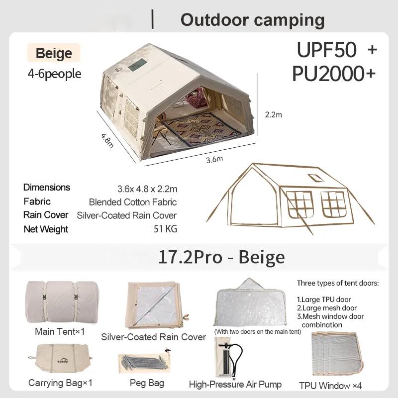 7.2 Inflatable Tent - Family